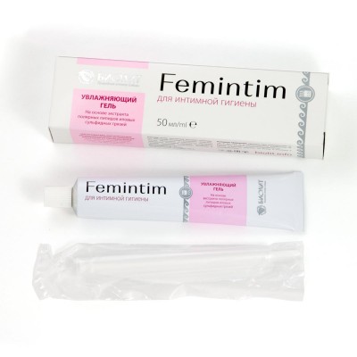 Гель увлажняющий Femintim для интимной гигиены и регенерации тканей