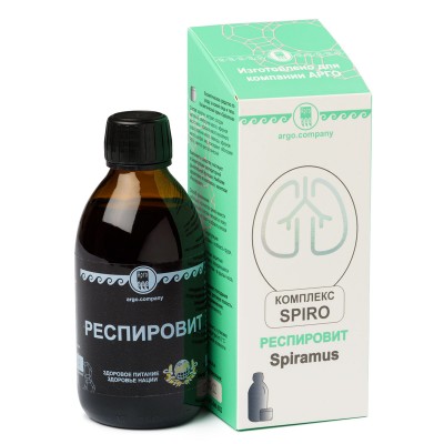 Комплекс SPIRO: напиток Респировит + крем Spiramus для дыхательной системы