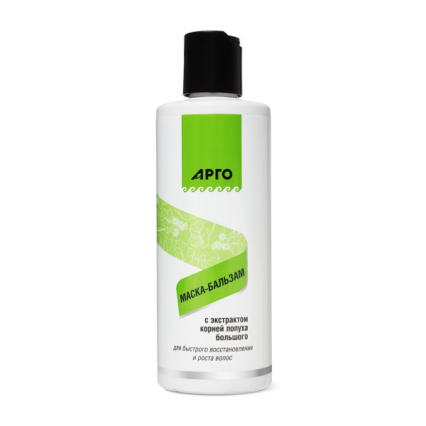 Маска-бальзам для волос с экстрактом корней лопуха, 250 мл