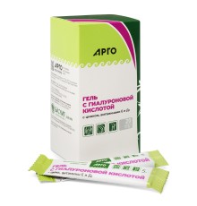 Гель с гиалуроновой кислотой, цинком, витаминами Е и D3, 20 стиков по 5 г