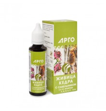 Живица кедра 12,5% с сабельником, 50 мл