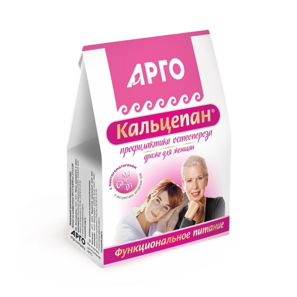 Драже Кальцепан для профилактики остеопороза