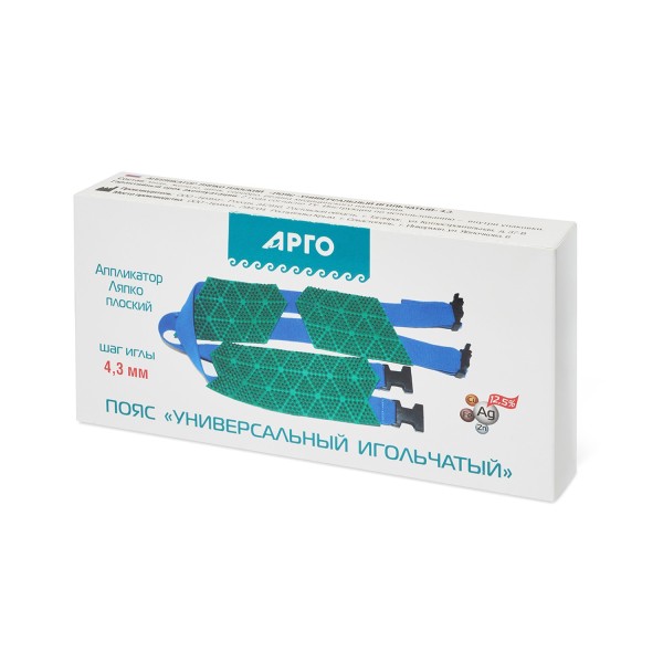 Аппликатор Ляпко Пояс Универсальный 3 сегмента, шаг игл 4,3 мм