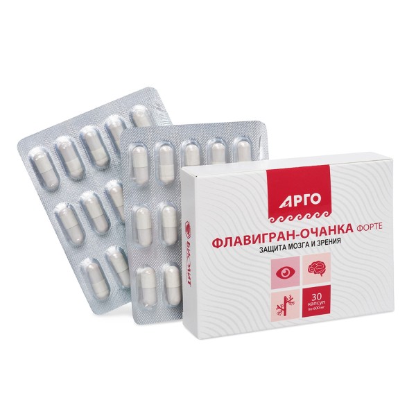 Флавигран-очанка-форте для зрения при заболеваниях глаз