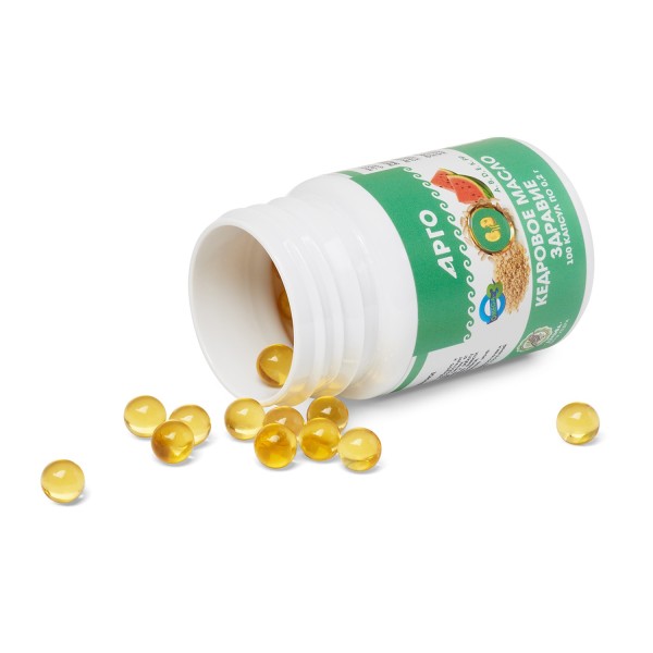 Масло кедровое Здравие - источник ненасыщенных жирных кислот