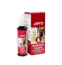 Живица кедра 12,5% с таволгой, 50 мл