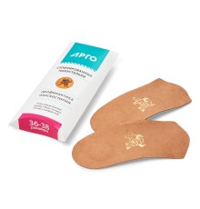 Полустельки супинированные, размер 36–38