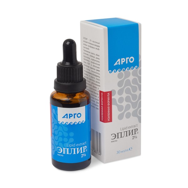 Масло Эплир, 2% экстракт при растяжениях, ушибах и заболеваниях суставов