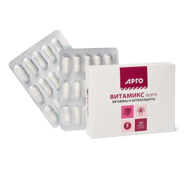 Витамикс-форте в капсулах для иммунитета и работоспособности
