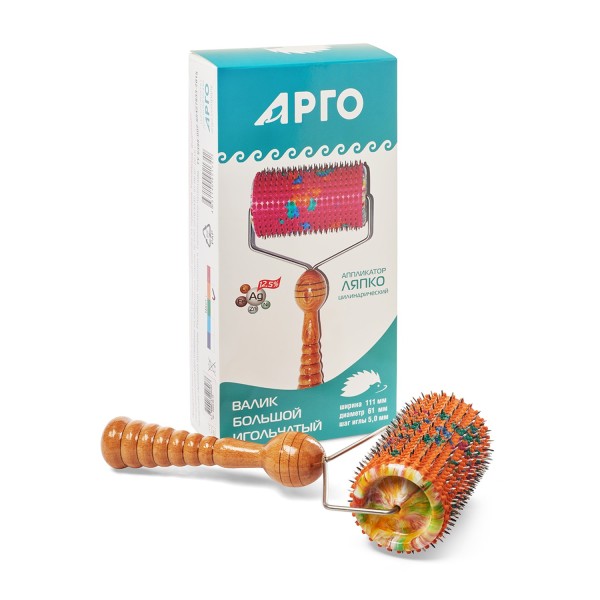 Аппликатор Ляпко Валик Большой, шаг игл 5,0 мм