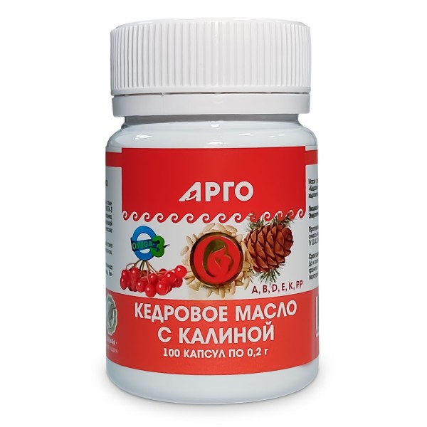 Масло кедровое с калиной для репродуктивного здоровья мужчин и женщин
