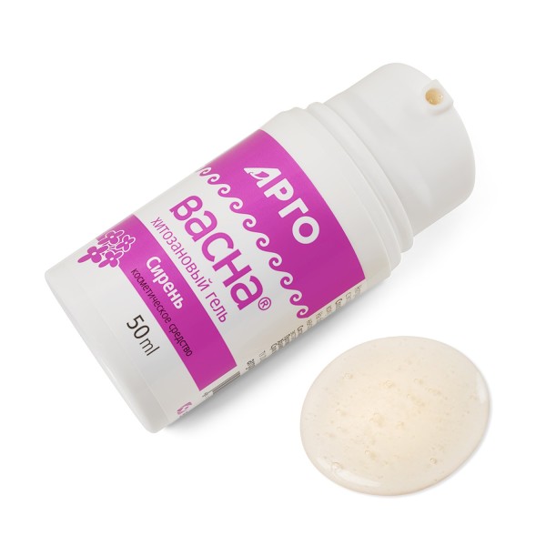 Гель АргоВасна Сирень 50 мл, при заболеваниях суставов и позвоночника