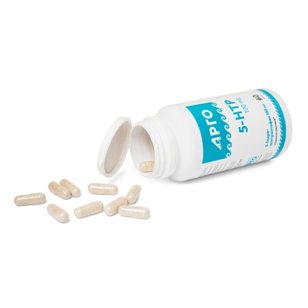 5-HTP 5-Гидрокситриптофан 100 мг - нелекарственный антидепрессант