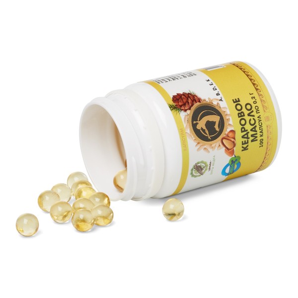 Масло кедровое для иммунитета и восстановления обмена веществ