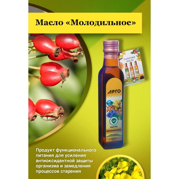 Масло Молодильное для улучшения кровообращения мозга и сосудов