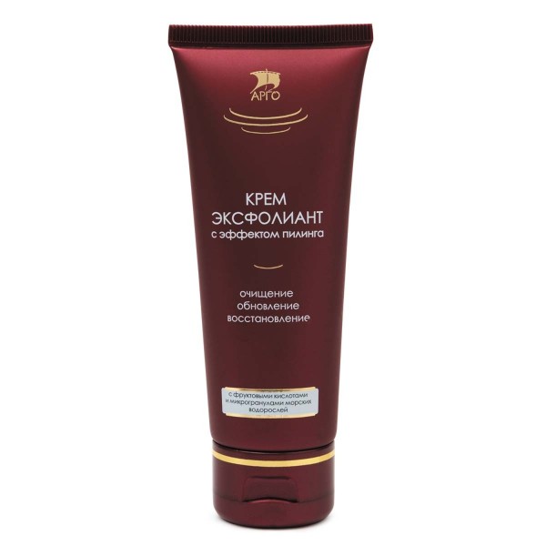 Крем-эксфолиант с эффектом пилинга для мягкого очищения и восстановления кожи
