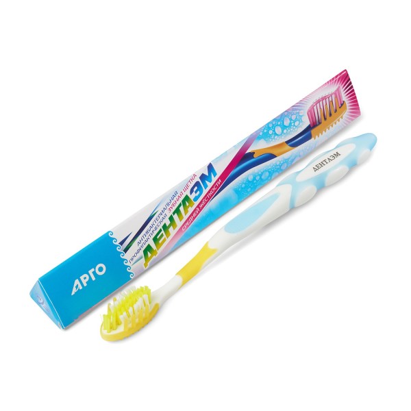 Щетка зубная ДентаЭМ для чистки и массажа