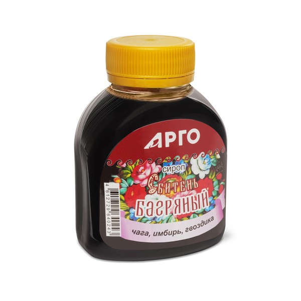 Сироп Сбитень №7 Багряный для укрепления иммунитета, повышения концентрации