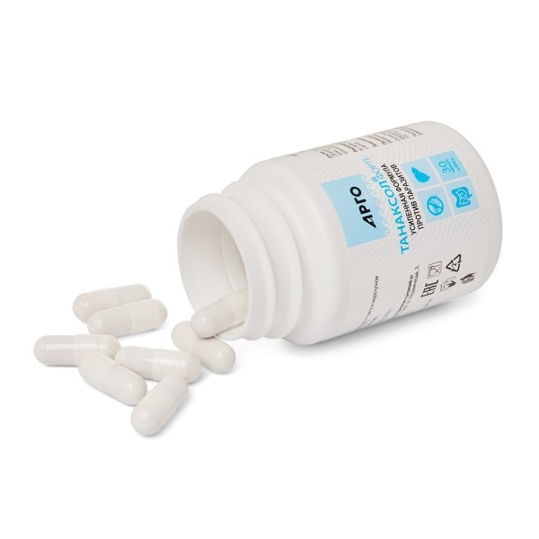 Танаксол форте в капсулах, антипаразитарное средство при лямблиозе