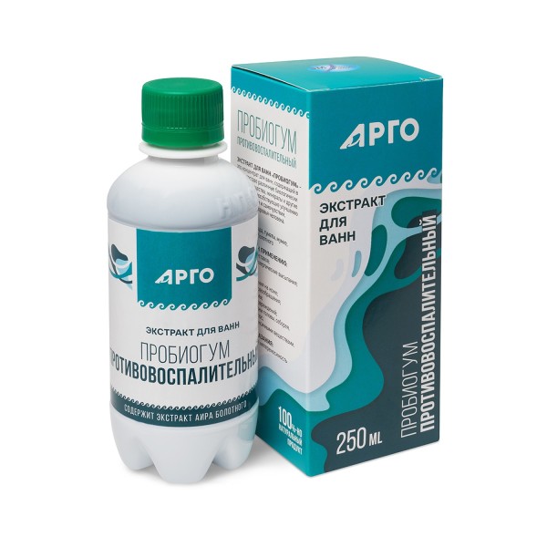 Пробиогум для ванн Противовоспалительный для суставов, при дерматитах и аллергических высыпаниях