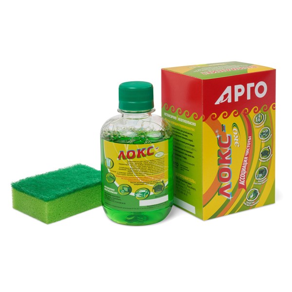 Концентрат ЛОКС-эко для уборки квартиры и салона автомобиля