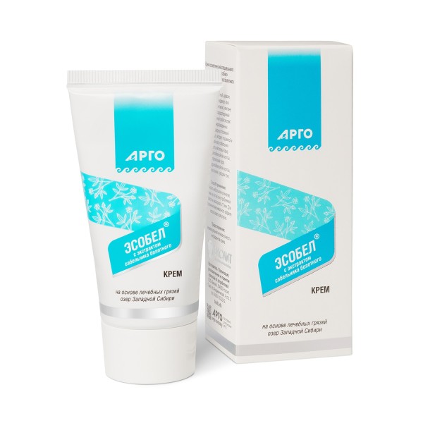 Крем массажный Эсобел с экстрактом сабельника противовоспалительный