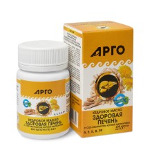 Масло кедровое Здоровая печень с экстрактом корней одуванчика, капсулы, 100 шт