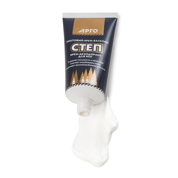 Крем-дезодорант для ног Степ с противогрибковым эффектом
