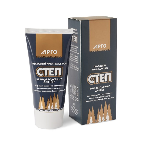 Крем-дезодорант для ног Степ с противогрибковым эффектом
