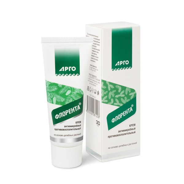 Крем Флорента ротивовоспалительный, противовирусный