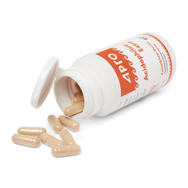 Ацидофилус Экстра, капсулы, 60 шт.