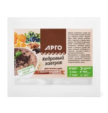 Завтрак кедровый для ясного ума с темным шоколадом и черникой, 40 г