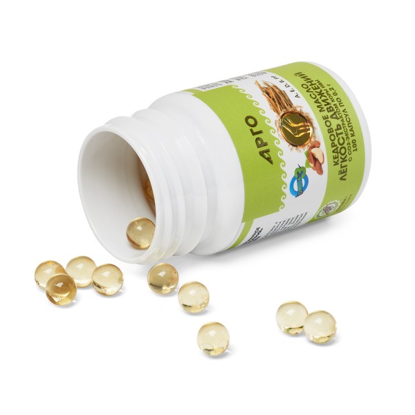 Масло кедровое Легкость движений с экстрактом коры ивы для суставов