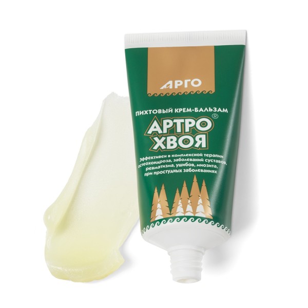 Артро-Хвоя - пихтовый крем-бальзам при заболеваниях суставов