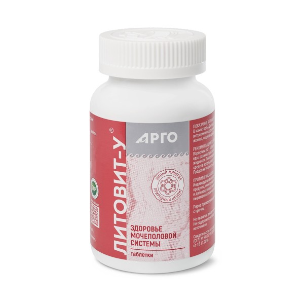 Литовит-У, таблетки при простатите и аденоме предстательной железы