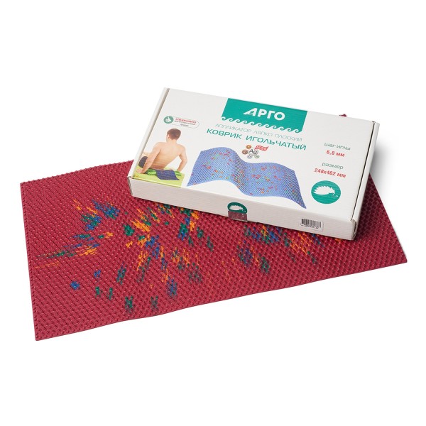 Аппликатор Ляпко Коврик, размер 248 х 462 мм, шаг игл 6,8 мм