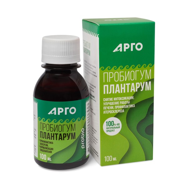 Пробиогум Плантарум жидкий при пищевых отравлениях и колитах