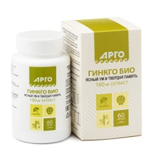 Гинкго Био, капсулы для мозга, 60 шт.