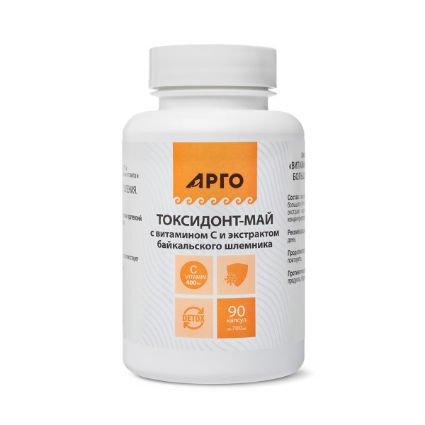 Токсидонт-май с экстрактом байкальского шлемника при ОРВИ, гриппе и нагрузках