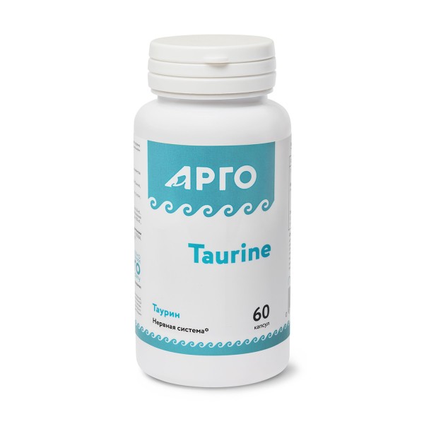 Таурин в капсулах для сердечно-сосудистой системы и глаз