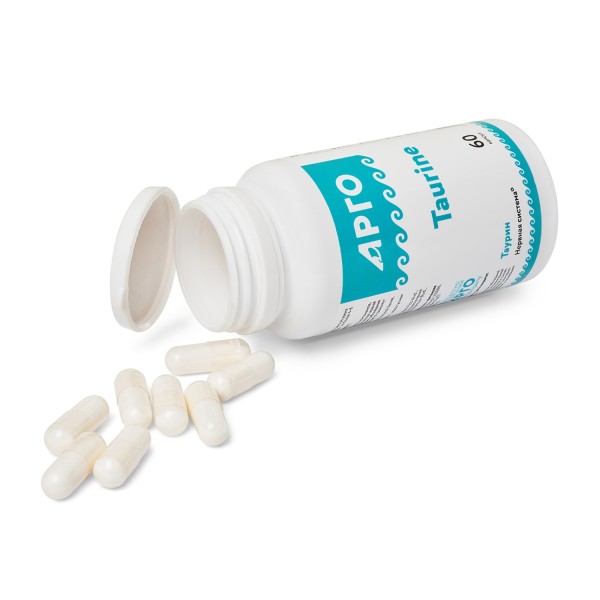 Таурин в капсулах для сердечно-сосудистой системы и глаз