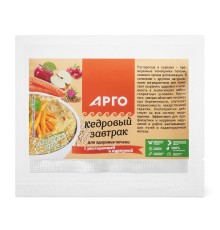 Завтрак кедровый для здоровья печени с расторопшей и куркумой, 40 г