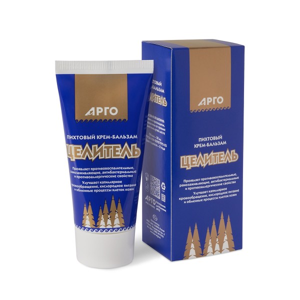 Крем-бальзам пихтовый Целитель при псориазе и дерматозе