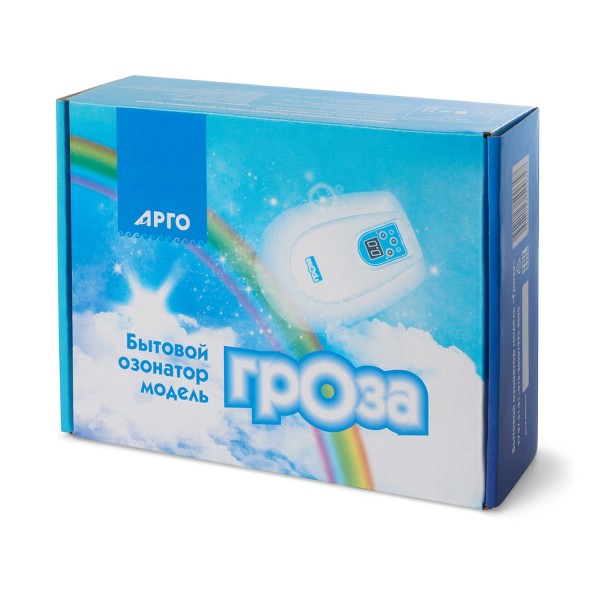 Озонатор Гроза для дома, озонирование воздуха, воды и продуктов