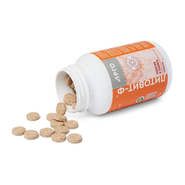 Литовит-Ф в таблетках для повышения работоспособности и выносливости