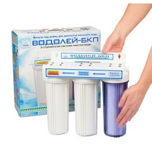 Фильтр под мойку Водолей-БКП, 3 ступени очистки