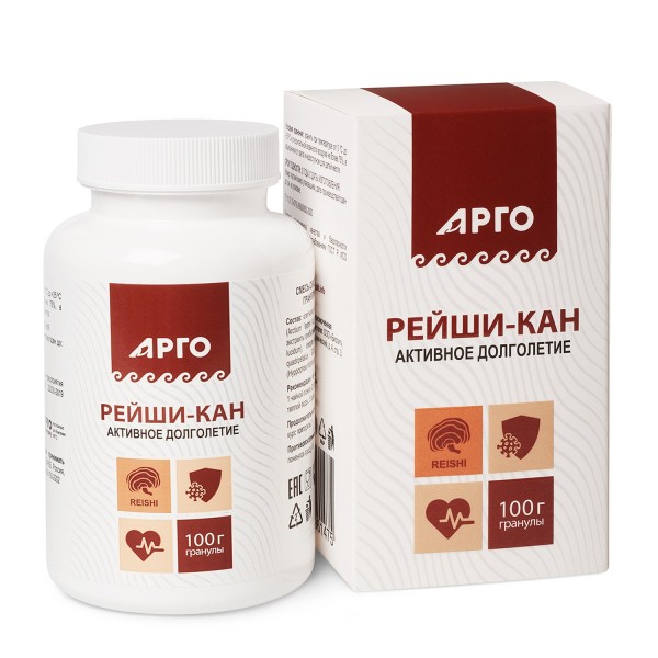 Рейши-Кан, экстракт гриба рейши в гранулах для иммунитета