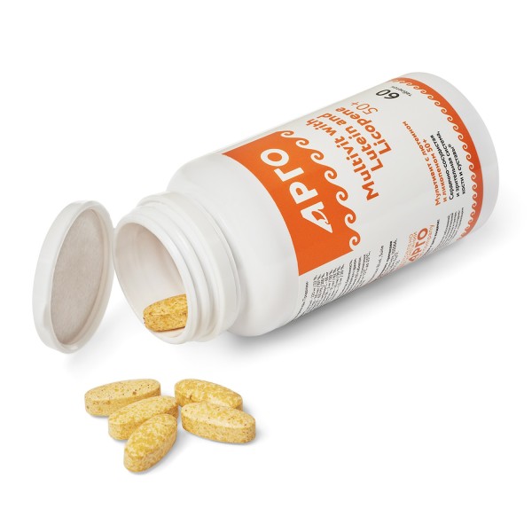 Мультивит с лютеином и ликопеном 50+, таблетки, 60 шт.