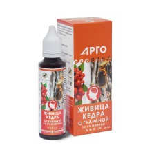 Живица кедра 12,5% с гуараной, 50 мл