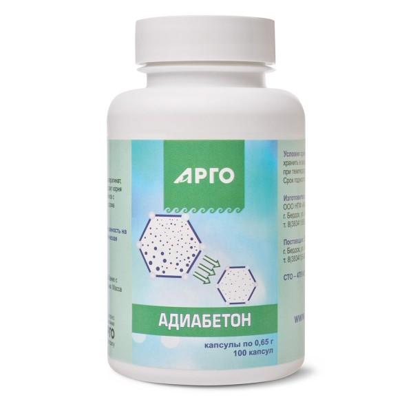 Адиабетон в капсулах при диабете и ожирении